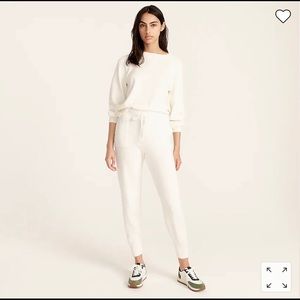 Jogger pant in cotton-cashmere